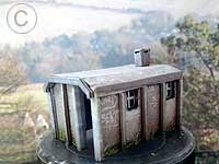 model platelayer hut