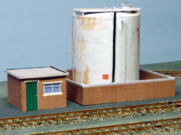 fuel storage tank & pump room